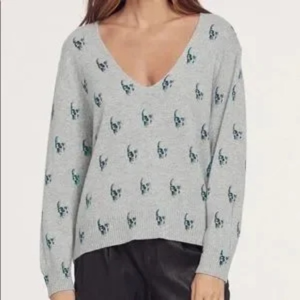 360 Cashmere Skull sweater